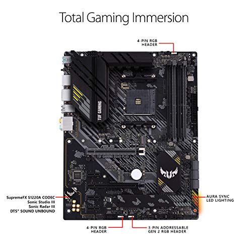 ASUS TUF Gaming B550-PLUS AMD AM4 (3rd Gen Ryzen ATX Gaming